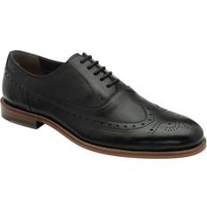 Frank Wright Steele Mens Brogues Colour: Black