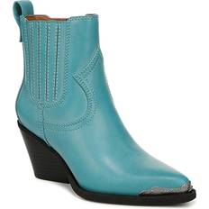 Turquoise - Women Ankle Boots Zodiac Raylin Western Bootie Women's Turquoise Boots