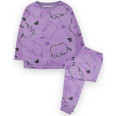 Purple Pyjamases Children's Clothing Pusheen purple long sleeve long leg pyjama set girls