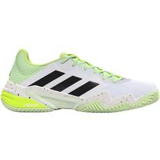 Adidas Men Racket Sport Shoes adidas Barricade 13 M - Cloud White/Core Black/Semi Green Spark