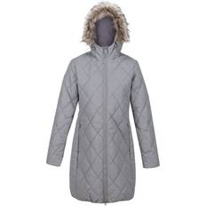 Regatta Women's Fritha II Insulated Parka Jacket - Storm Grey