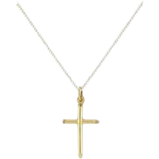 T.H.Baker Cross Pendant Chain - Gold