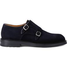 40 - Men Monks Magnanni Flex Double - Navy