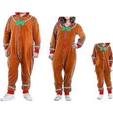 Brown - Men Jumpsuits & Overalls Gingerbread Cozy Jumpsuit Set - Brown