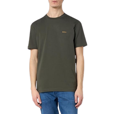 Hugo Boss Stretch Regular Fit Contrast Logo T-shirt - Open Green