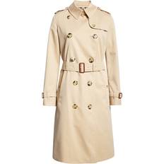 Burberry Long Kensington Heritage Trench Coat - Honey