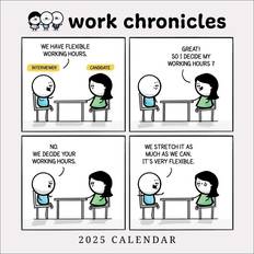 BOB Work Chronicles 2025 Wall Calendar