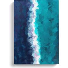 Metro Lane Atmosphere Blue Wall Decor 40x60cm