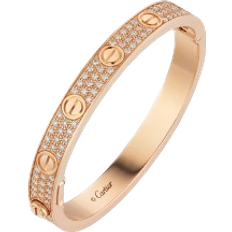 Cartier Love Bracelet - Rose Gold/Diamonds