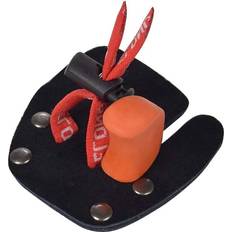 YLA Archery Finger Tabs Shooting Finger Guard Leather Protective Gears for Recurve Bow Shooter Left Handed