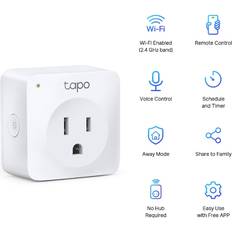 Google Assistant Remote Control Outlets TP-Link Tapo P100 Mini Smart Wi-Fi Socket