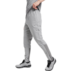 Breathable - Men Trousers Montirex Curve 2.0 Running Pant - Cement Grey/Platinum Grey