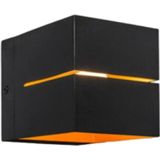 QAZQA Smart Black/Gold Wall light