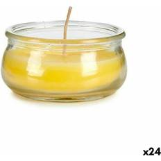 Ibergarden Yellow Glass Wax 7,7 24 Units Candle