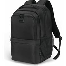 Water Resistant School Bags Dicota D32027-RPET backpack Black Polyester