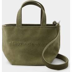 Alexander Wang Punch Mini Shopper Cotton Khaki