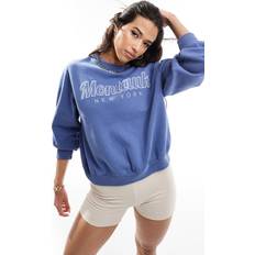 Hollister Easy Montauk New York Graphic Crew Sweatshirt