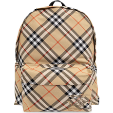 Burberry Check Backpack - Sand