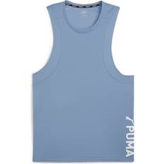 Puma Unisex Tank Tops Puma Sportshirt 'Fit Full Ultrabreathe' hellblau weiß