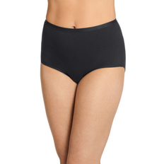 Jockey Women's Worry Free Brief Underwear 2580 Black