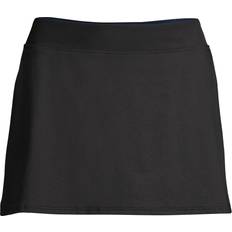 Lands' End Swimsuits Lands' End Women's Tummy Control Swim Skirt Swim Bottoms Black