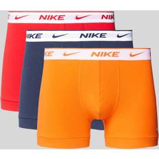 Nike Red Men's Underwear Nike Trunks mit Label-Detail Modell 'E-DAY' im 3er-Pack