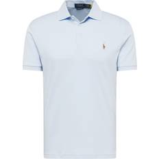 Polo Ralph Lauren Beige Polo Shirts Polo Ralph Lauren Pima Cotton Shirt blue