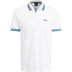 HUGO BOSS Men - White Clothing HUGO BOSS Men's Paddy Polo Shirt - Natural