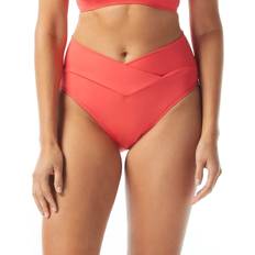 Coco Reef Women's Serene V-Waist Crossover Bikini Bottoms Papaya