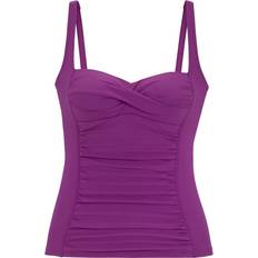 Lascana Comfy Tankini Top - Berry