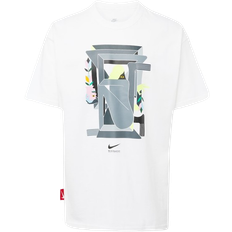 Nike Men's Sportswear Art Dept T-shirt - White/Cool Grey