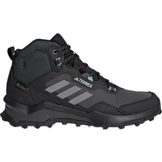 Adidas 41 ⅓ - Women Hiking Shoes adidas Terrex AX4 Mid GTX W - Core Black/Grey Three/Mint Ton