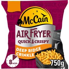 McCain Air Fryer Deep Ridge Crinkle Cut Fries 750g