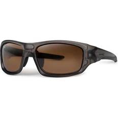 Men Sunglasses Matrix Fishing Wraps Polarized Brown