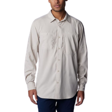 Recycled Fabric Shirts Columbia Men's Silver Ridge Utility Lite Shirt - Dark Stone