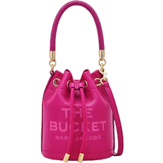 Bucket Bags Marc Jacobs The Leather Mini Bucket Bag - Lipstick Pink