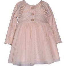 Bonnie Jean Baby Girls Tulle Dress, Months Natural 24 Months