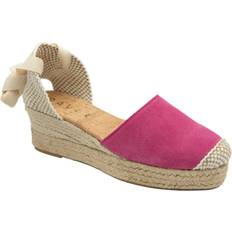 Pink - Women Espadrilles Ravel 'Athea' Suede Espadrille Wedge Sandals Fuchsia