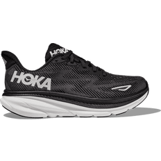 Hoka 13.5 Running Shoes Hoka Clifton 9 Wide M - Black/White