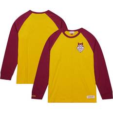 Basketball T-shirts Mitchell & Ness Arizona State Sun Devils Legendary Slub Raglan Long Sleeve T-Shirt Gold, NCAA Men's Tops at Academy Sports