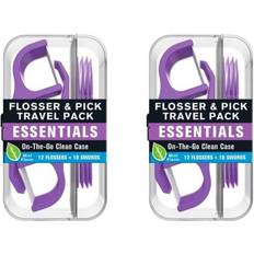 Reach Essentials Flosser & Pick Travel Pack, 22 Pieces