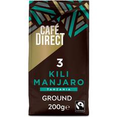 Cafedirect kilimanjaro tanzania fairtrade ground arabica coffee 200g