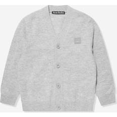 Acne Studios Kids Gray Patch Cardigan Light Grey Melange 8-10Y