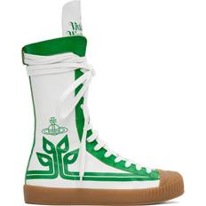 Vivienne Westwood White & Green Boxing Sneakers A302 White/Green IT