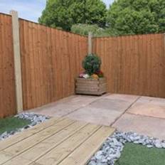 Waltons Feather Edge 4 X 6 Treated Garden Fence Panels