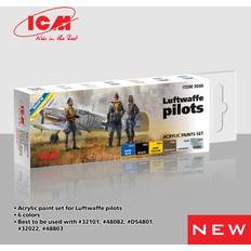 ICM paint set luftwaffe pilots 03046