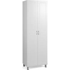 Costway Freestanding Versatile White Storage Cabinet 61x186.7cm