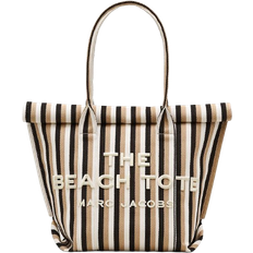 Marc Jacobs The Striped Jacquard Beach Tote Bag - Camel Multi