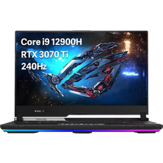 64 GB Laptops ASUS ROG Strix Scar 15 Gaming Laptop, 15.6" QHD 240Hz IPS Display, Intel Core i9 12900H, 64GB DDR5, 4TB SSD, GeForce RTX 3070 Ti, Per-Key RGB Keyboard, Wi-Fi 6E, Black, Win 11, 128GB Hotface Extension