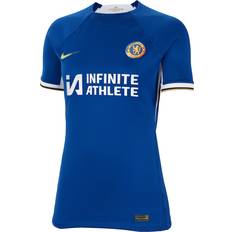 Nike Chelsea WSL Home Stadium Sponsored Shirt 2023-24 - Womens with Bright 4 printing